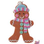 Santa's Cookie Bakery Gingerbread Man Blue Hat - No Box 102b