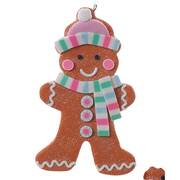 Santa's Cookie Bakery Gingerbread Man Pink Hat - No Box 102a