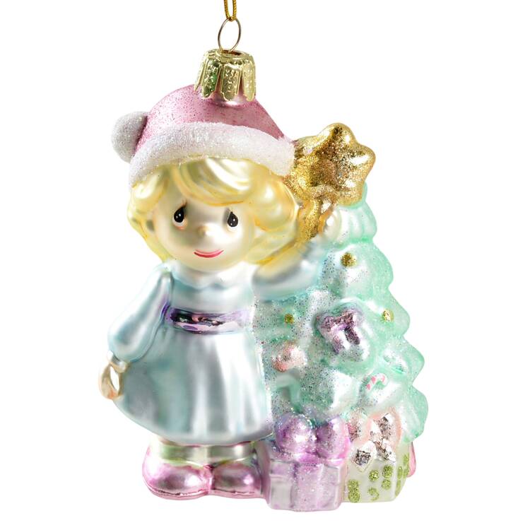 Precious Moments Glass Ornaments by Kurt Adler