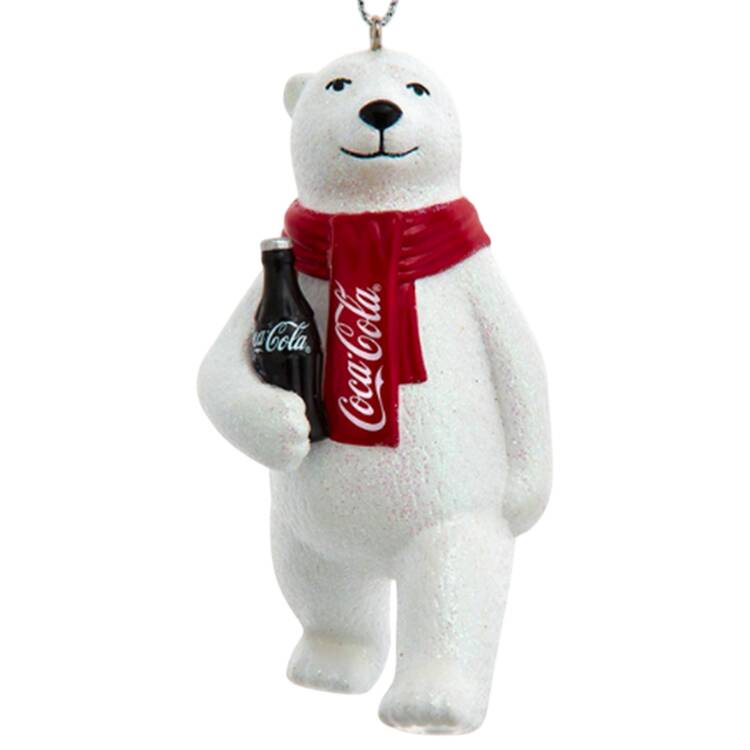Coca Cola Polar Bear-Holding Bottle - Boxed