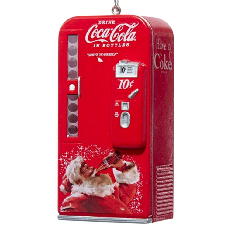 Coca Cola Vending Machine-Santa - Boxed