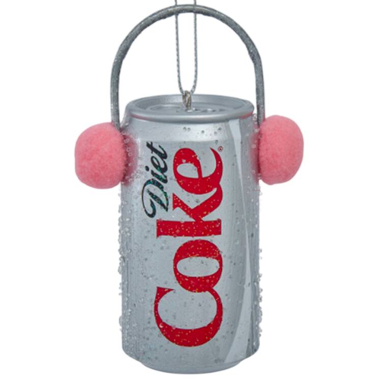 Coca Cola Dc Can W/Pink Earmuffs - Boxed