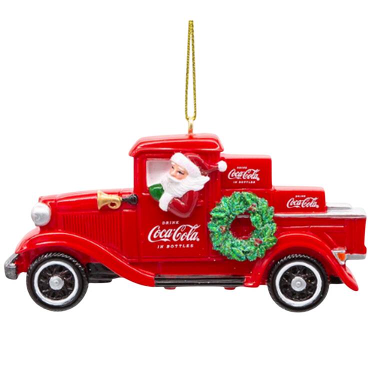 Coca Cola Santa Red Pick-Up Truck - Boxed