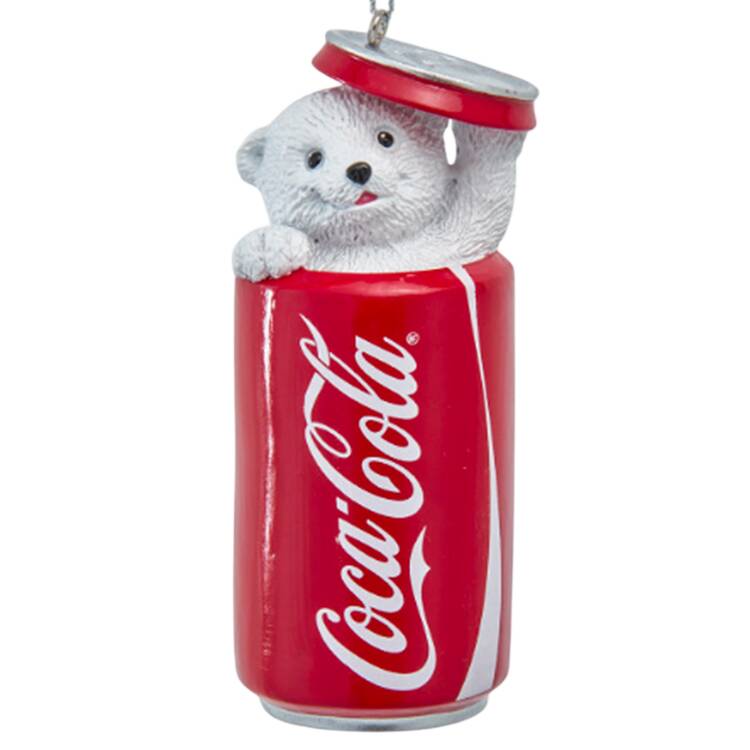 Coca Cola Polar Bear In Coke Can - Boxed