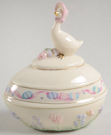 Annual Easter Egg Box Springtime Goose - Boxed
