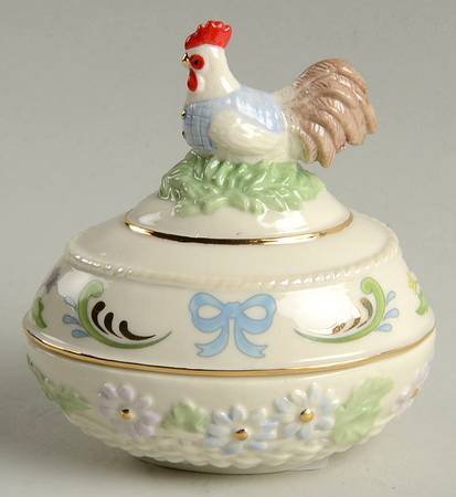 Annual Easter Egg Box Regal Rooster Egg - No Box