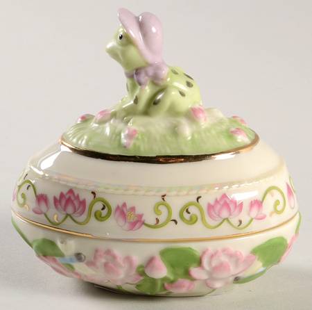 Annual Easter Egg Box Springtime Frog - No Box