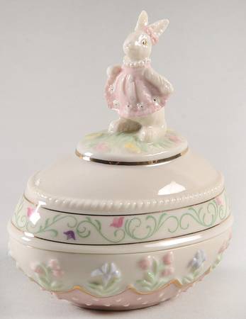 Annual Easter Egg Box Springtime Bunny - Boxed