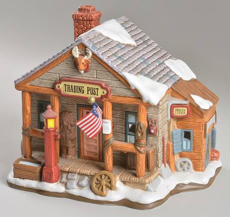 Colonial Village Trading Post - Bx295 With Box