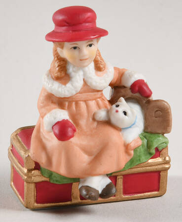 Colonial Village Nicole & Puff - With Box Bx326