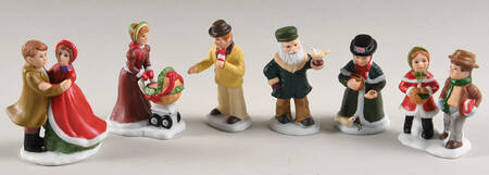 Colonial Village Colonial Village-6 Pc Figurine Set - With Box Bx375