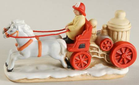 Colonial Village Firewagon - With Box