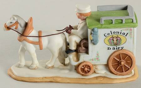Colonial Village Dons Colonial Dairy Wagon - Boxed
