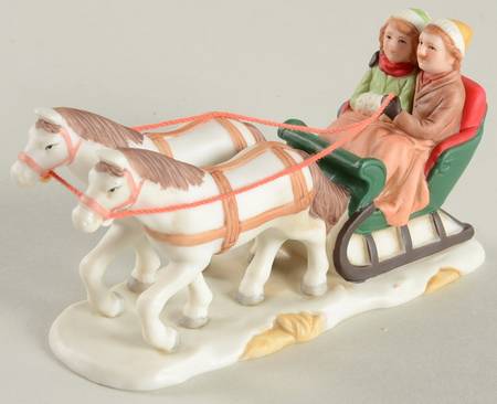 Colonial Village Sleighride - Boxed