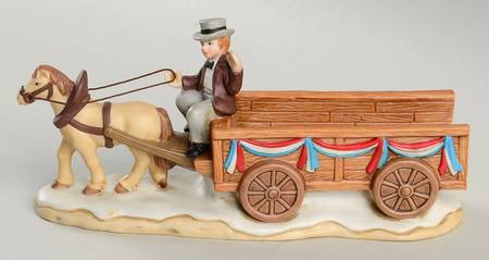 Colonial Village Band Wagon - With Box Bx332