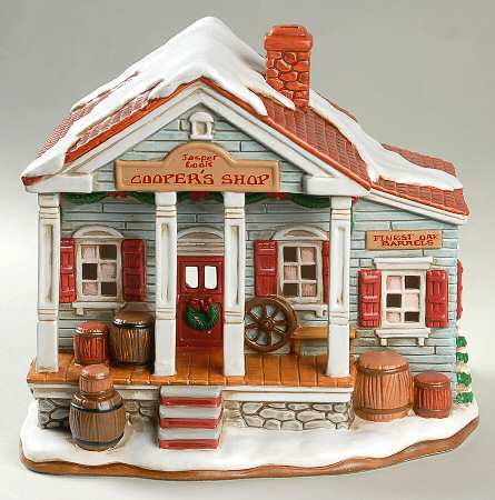 Colonial Village Cooper's Shop - No Box