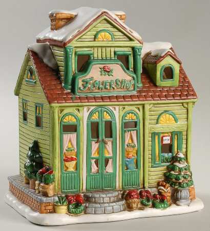 Colonial Village Daisy's Flower Shop - No Box