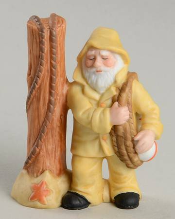 Colonial Village Seaman With Rope - With Box Bx335