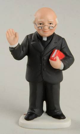 Colonial Village Reverend O'Toole - With Box Bx337