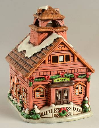 Colonial Village Lil Red Schoolhouse - Boxed