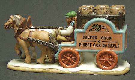 Colonial Village Jasper Cook-Cooper Wagon - Boxed