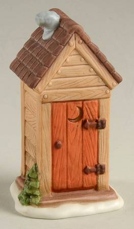 Colonial Village The Convenience Outhouse - No Box