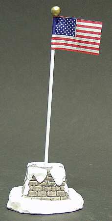 Colonial Village U.S. Flag - Boxed