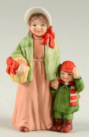 Colonial Village The Eberhardts-Mother & Son - No Box