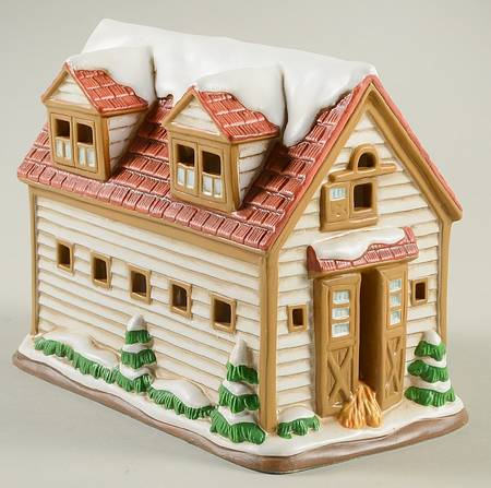 Colonial Village Stable - Boxed