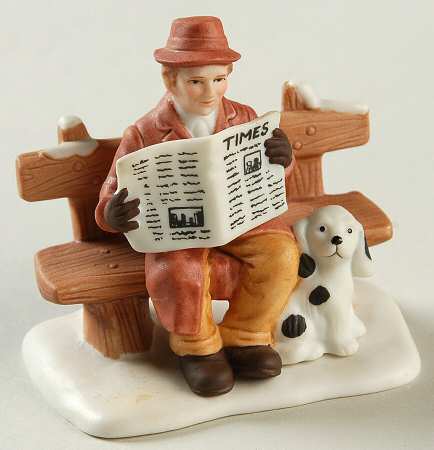 Colonial Village Kenneth Hurst & Sparky - Boxed