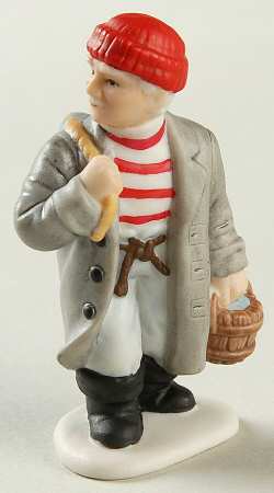Colonial Village Fisherman - Boxed