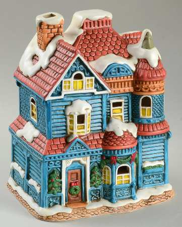 Colonial Village House Of Blue Gables - Boxed