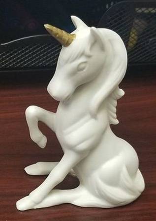 Lefton Figurines Unicorn-Sitting - No Box