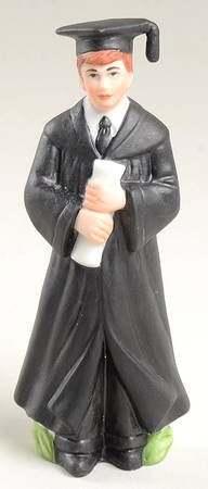 Lefton Figurines Male Graduate - No Box