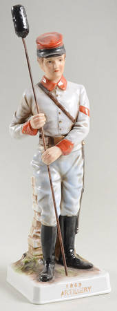 Lefton Figurines 1863 Artillery - No Box