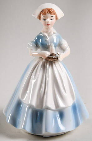 Lefton Figurines Nurse Holding Candle - No Box