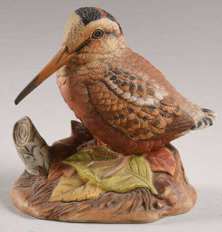 Lefton Figurines Wood Cock - No Box