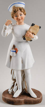 Lefton Figurines Nurse With Thermometer - No Box