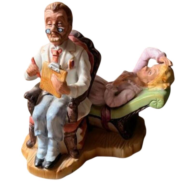 Lefton Figurines Doctor's Visit - No Box