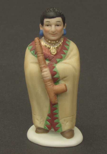 Lefton Figurines Native American-Mini - Boxed
