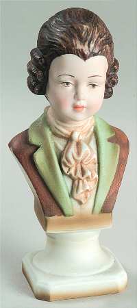 Lefton Figurines Boy Bust - No Box
