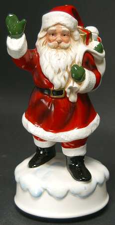 Lefton Figurines Santa Muscial Figure - No Box