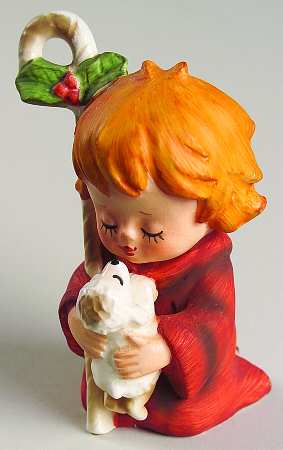 Lefton Figurines Shepherd Boy-Red - Boxed