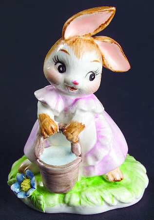 Lefton Figurines Bunny Rabbit - Boxed