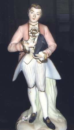 Lefton Figurines Colonial Man - With Box Bx323
