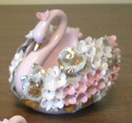 Lefton Figurines Swan-Large - With Box Bx333