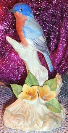 Lefton Figurines Bluebird - With Box Bx347
