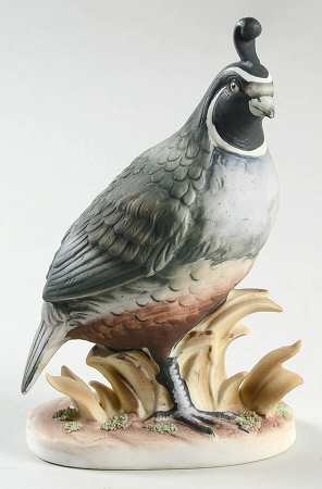 Lefton Figurines Quail - With Box Bx373