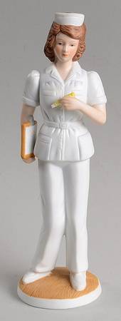 Lefton Figurines Nurse - Brunette - No Box