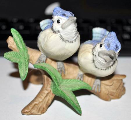 Lefton Figurines Blue Jay - With Box Bx386